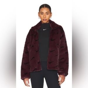 Nike Sportswear Plush
Women's Printed Faux Fur Jacket